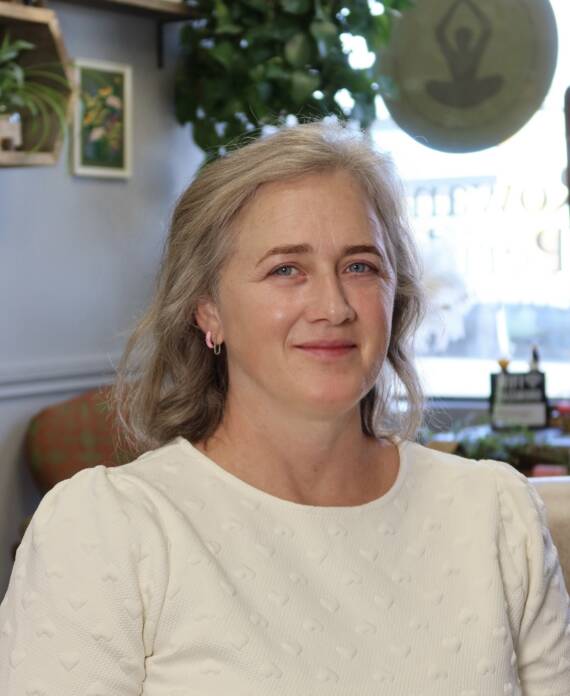 Sara Tschetter, Registered Massage Therapist and Facial Therapist at Rowan & Peridot Collective in Lethbridge