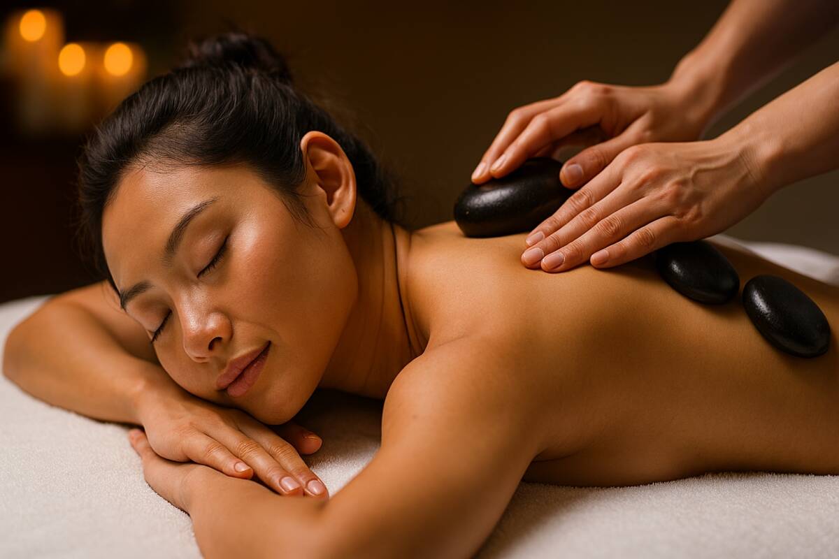 hot stone massage