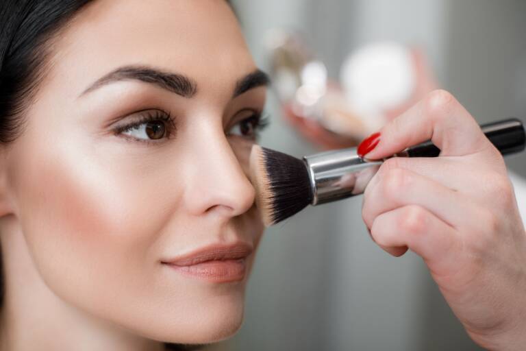 Professional makeup services offered at Rowan & Peridot Collective in Lethbridge