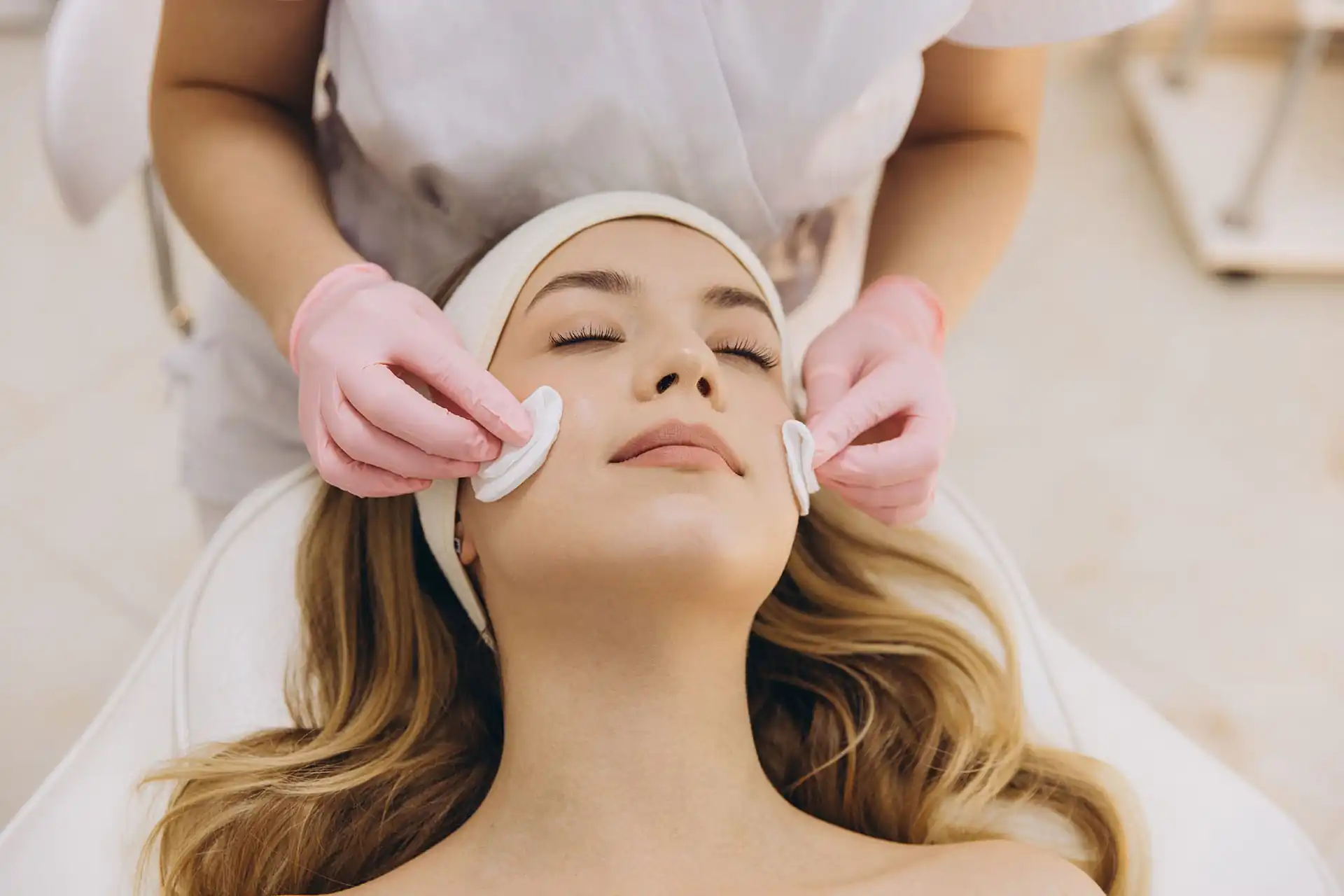 Prestige facial treatment using probiotic skincare at Rowan & Peridot Collective