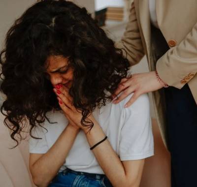 Grief counselling session providing compassionate emotional support