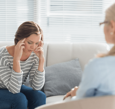 Psychological consultation session focused on mental health assessment and support