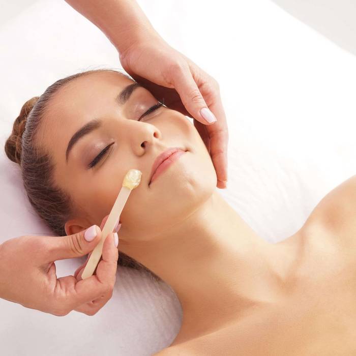 Remove unwanted hair with our gentle upper lip waxing service